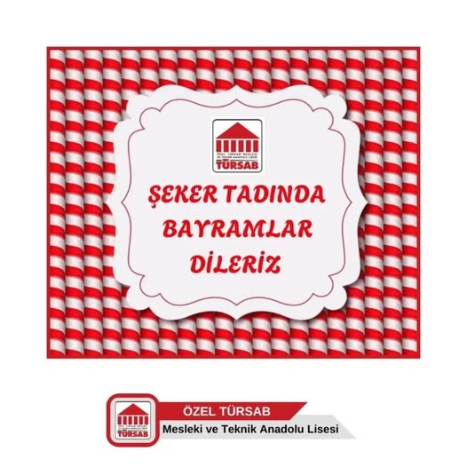 Ramazan Bayramınızı kutlar, sevdiklerinizle birlikte sağlıklı, mutlu ve huzurlu bir bayram geçirmenizi dileriz.