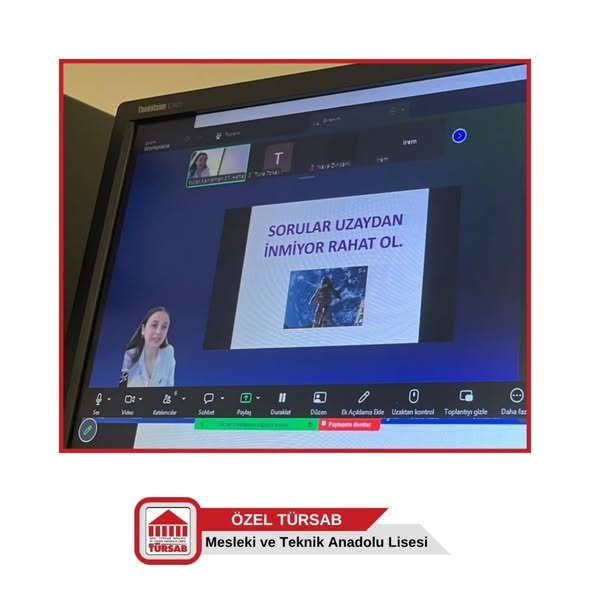 12. sınıf öğrencilerimizle Zoom üzerinden gerçekleştirdiğimiz bilgilendirme toplantısında YKS sürecinin son günlerinde dikkat edilmesi gereken noktaları ele aldık.