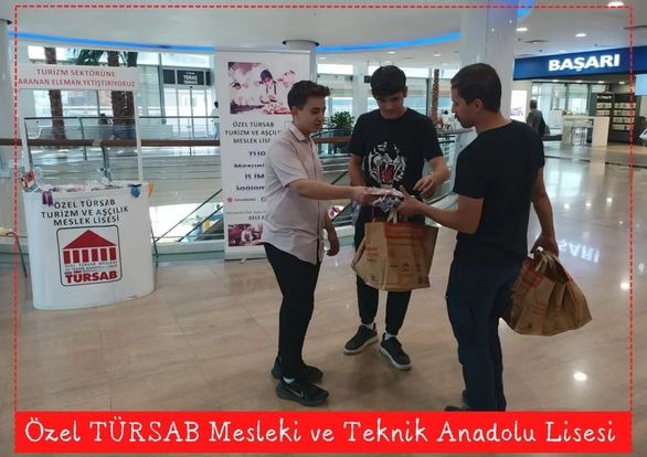 Ankara Armada Alışveriş Merkezi'nde okulumuzun tanıtımı