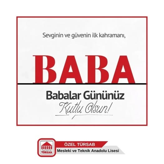 Babalar Gününüz Kutlu Olsun☺️✨