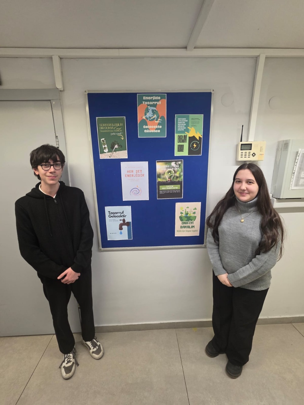 Yeşil Vatan "Tasarruf ve Tüketim Bilinci Ayı" Kapsamında Öğrencilerimizden Enerji Tasarrufu Pano Çalışması