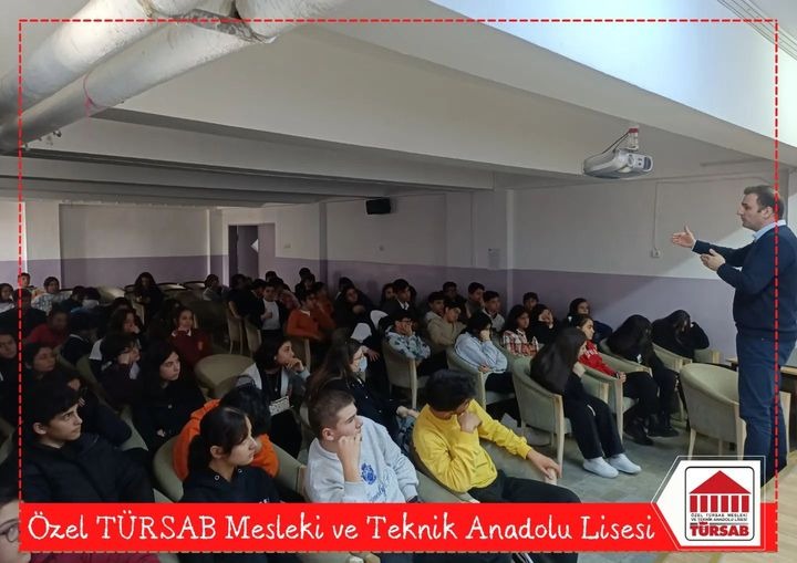 Mehmet İçkale Ortaokulu 8. sınıf öğrencilerine seminer verdik